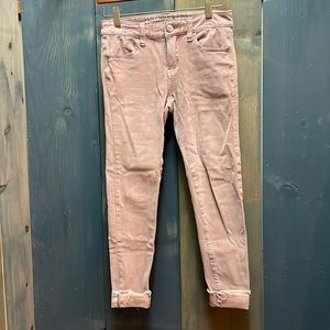 pink jeans american eagle